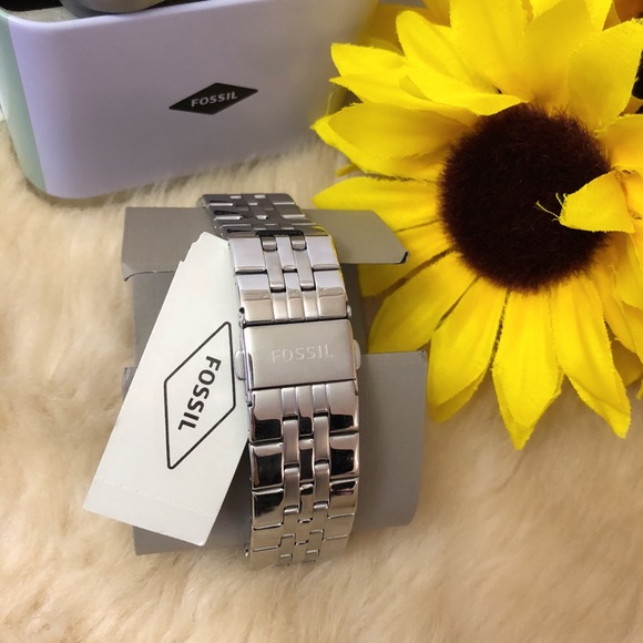 ⌚️ NWT FOSSIL LUTHER THREE-HAND MEN'S WATCH - Picture 3 of 7